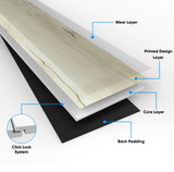 Shaw Floorte Pro Anvil Plus 2032V-00297, Mineral Maple Scratch Resistant SPC Flooring, Float/Glue Down, 7" x 48" x 4.4mm (27.73SQ FT/ CTN)