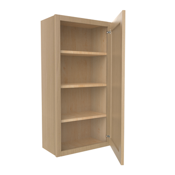 Single door Wall Cabinet | 21W x 42H x 12d - Luxor Harvest