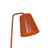 22" Metal Task Lamp, E26 1 x 60W (Bulb Not Included), Material Iron, Finish/color - Orange - BUILDMYPLACE