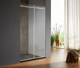 Shower Door - 48" x 80" Bright Chrome