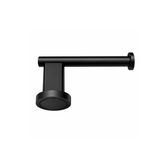 Ivanees 4-Piece Bathroom Accessories Set in Matte Black Finish – Stainless Steel Robe Hook, Towel Ring, Toilet Paper Holder & Towel Bar