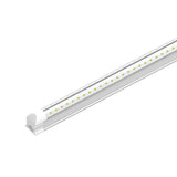 22W Integrated LED Tube Light - 4ft V Shape - 6500k Clear Cover - Works without T8 Ballast - BUILDMYPLACE