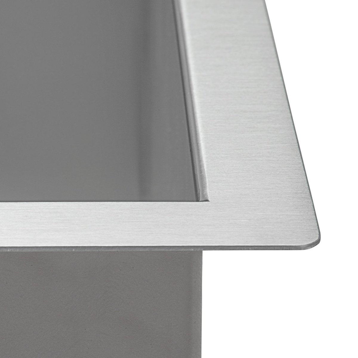 23" x 8" Bar Prep Sink Narrow Trough Undermount 16 Gauge Stainless Steel Single Bowl - BUILDMYPLACE