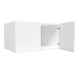 24 Deep Wall Cabinet | Milano White | 30W x 18H x 24D - BUILDMYPLACE