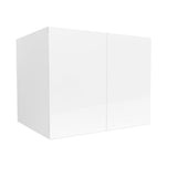 24 Deep Wall Cabinet | Milano White | 30W x 24H x 24D - BUILDMYPLACE