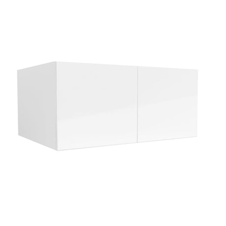 24 Deep Wall Cabinet | Milano White | 33W x 15H x 24D - BUILDMYPLACE