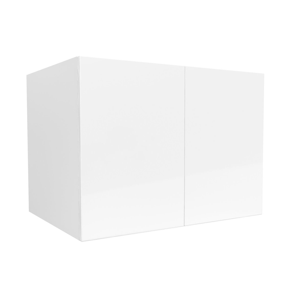 24 Deep Wall Cabinet | Milano White | 33W x 24H x 24D - BUILDMYPLACE