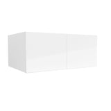 24 Deep Wall Cabinet | Milano White | 36W x 15H x 24D - BUILDMYPLACE