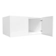 24 Deep Wall Cabinet | Milano White | 36W x 18H x 24D - BUILDMYPLACE