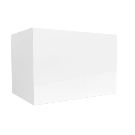 24 Deep Wall Cabinet | Milano White | 36W x 24H x 24D - BUILDMYPLACE