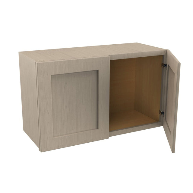 24 inch Deep Wall Cabinet | Elegant Stone | 30W x 18H x 24D - BUILDMYPLACE