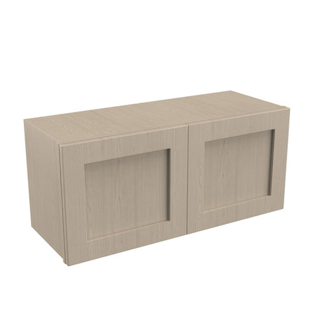 24 inch Deep Wall Cabinet | Elegant Stone | 33W x 15H x 24D - BUILDMYPLACE