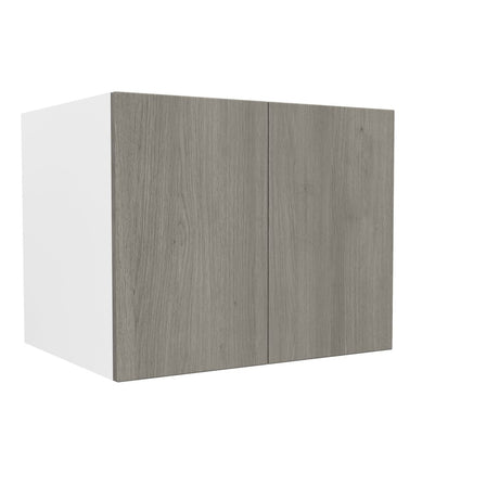 24 inch Deep Wall Cabinet| Matrix Silver | 30W x 24H x 24D - BUILDMYPLACE