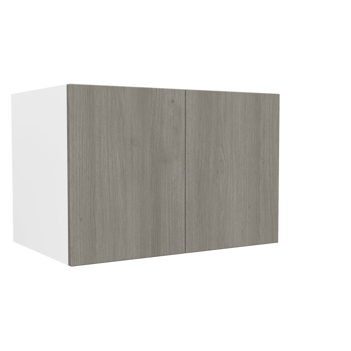 24 inch Deep Wall Cabinet| Matrix Silver | 36W x 24H x 24D - BUILDMYPLACE