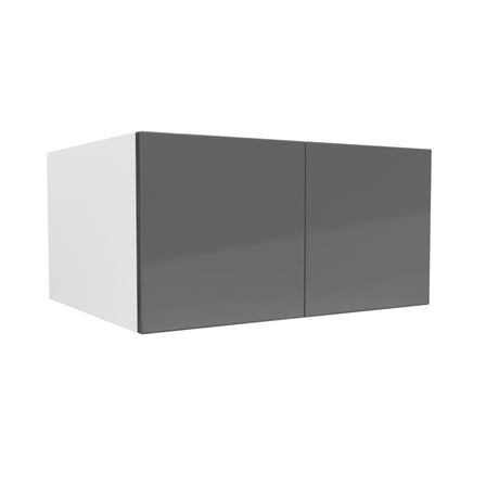 24 inch Deep Wall Cabinet | Milano Slate | 30W x 15H x 24D - BUILDMYPLACE