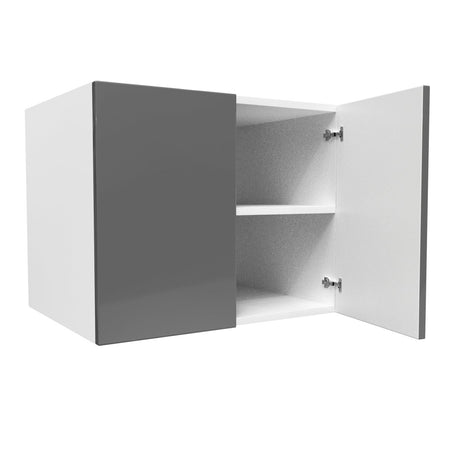 24 inch Deep Wall Cabinet | Milano Slate | 30W x 24H x 24D - BUILDMYPLACE