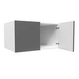 24 inch Deep Wall Cabinet | Milano Slate | 33W x 18H x 24D - BUILDMYPLACE