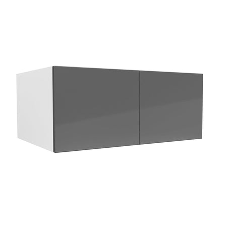 24 inch Deep Wall Cabinet | Milano Slate | 36W x 15H x 24D - BUILDMYPLACE