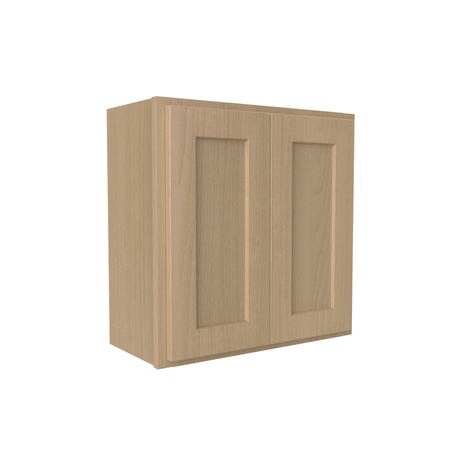 24 Inch High Double Door Wall Cabinet - Luxor Harvest - RTA, 24W x 24H x 12D - BUILDMYPLACE