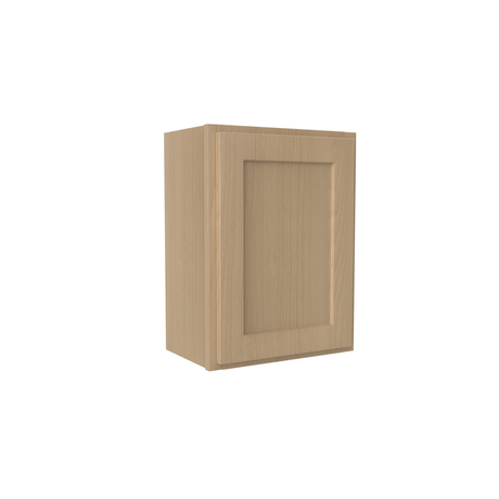 24 Inch High Single door Wall Cabinet - Luxor Harvest - RTA, 18W x 24H x 12d - BUILDMYPLACE