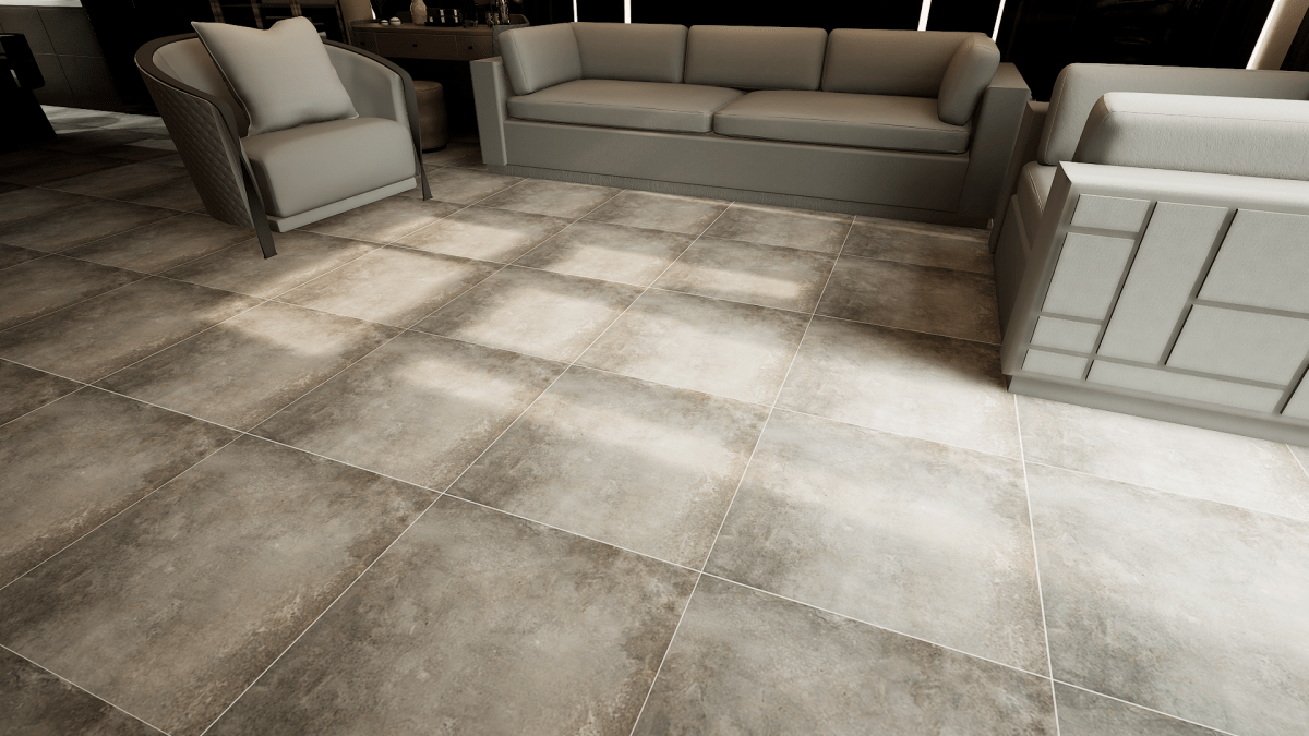 24 X 24 In Ceraforge Chromium Matte Rectified Color Body Porcelain - BUILDMYPLACE