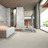 24 X 24 In Crossweave Canvas Matte Rectified Color Body Porcelain - BUILDMYPLACE