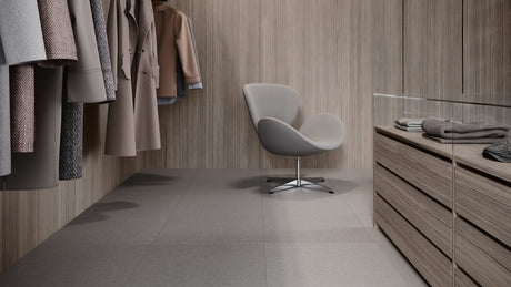 24 X 24 In Crossweave Flax Matte Rectified Color Body Porcelain - BUILDMYPLACE