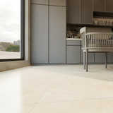 24 X 24 In Ivory Filled & Honed Travertine - BUILDMYPLACE