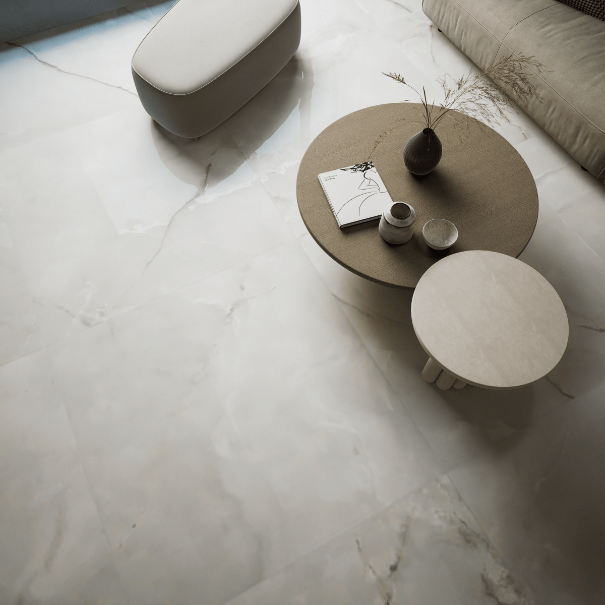 24 X 24 In La Marca Onyx Honed Rectified Glazed Porcelain - BUILDMYPLACE