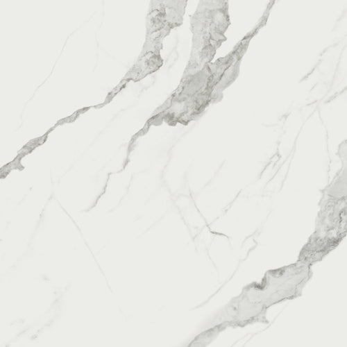 24 x 24 in Mayfair Statuario Venato Polished Rectified Glazed Porcelain Tile
