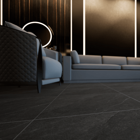 24 X 24 In Nord Carbon Matte Rectified Color Body Porcelain - BUILDMYPLACE