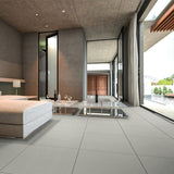 24 X 24 In Prima Smoke Polished Rectified Unglazed Porcelain - BUILDMYPLACE