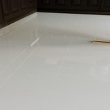 24 X 24 In Prima True White Polished Rectified Glazed Porcelain - BUILDMYPLACE