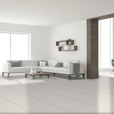 24 X 24 In Prima Warm White Matte Rectified Unglazed Porcelain - BUILDMYPLACE