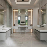 24 x 24 in Statuario Brina Plata Polished Rectified Glazed Porcelain Tile - BUILDMYPLACE