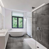 24 X 48 In Industria Chromium Matte Rectified Color Body Porcelain - BUILDMYPLACE