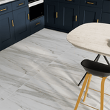 24 X 48 In La Marca Calacatta Polished Rectified Glazed Porcelain - BUILDMYPLACE