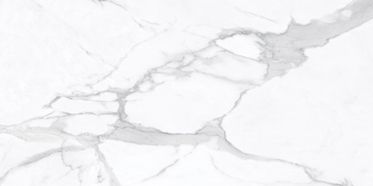 24 X 48 In La Marca Statuario Nuovo Polished Rectified Glazed Porcelain - BUILDMYPLACE