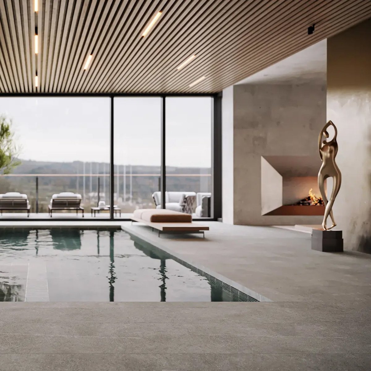 24 X 48 In Mjork Mica Matte Rectified Color Body Porcelain - BUILDMYPLACE