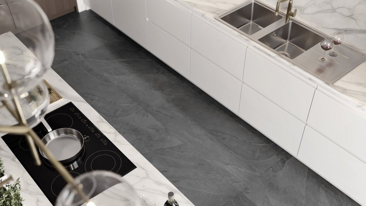 24 X 48 In Nord Carbon Matte Rectified Color Body Porcelain - BUILDMYPLACE