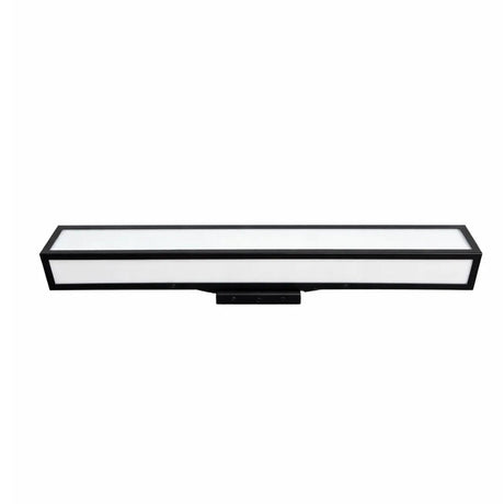 24″W x 3.5″D x 4.72″H Black LED Wall Light with Integrated 20W LED 3CCT – Hardwired - LEDMyPlace