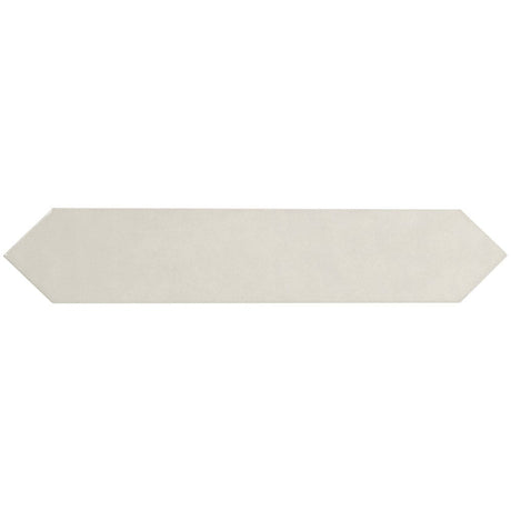 2.5" X 13" Renzo Dove Picket Soft Creamy White Glossy Ceramic Wall Tile (12.21SQ FT/CTN) - BUILDMYPLACE