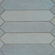 2.5" X 13" Renzo Sky Blue Picket Ceramic Glossy Wall Tile (12.21SQ FT/CTN) - BUILDMYPLACE