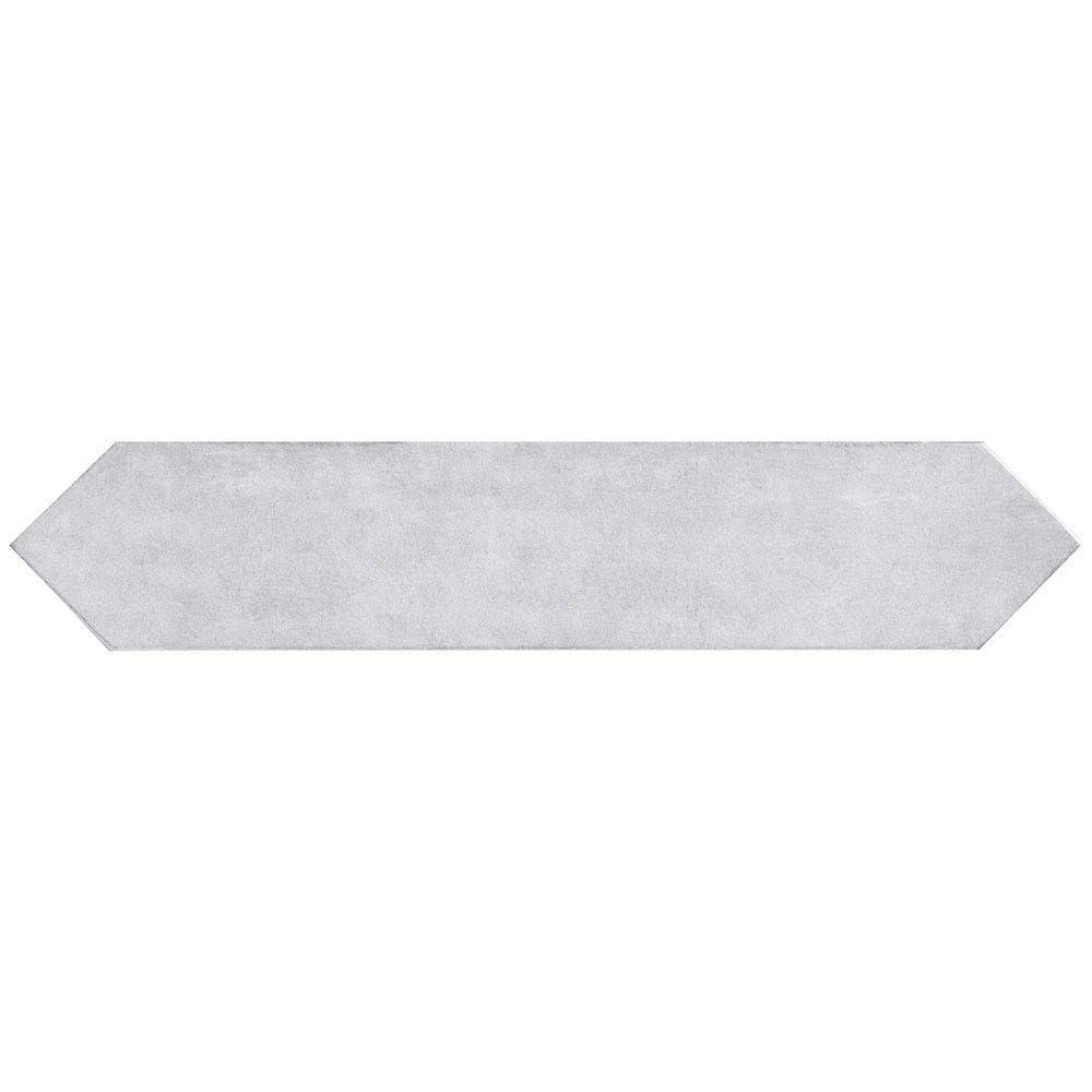 2.5" X 13" Renzo Sterling Picket Glossy Soft Light Grey Ceramic Wall Tile (12.21SQ FT/CTN) - BUILDMYPLACE