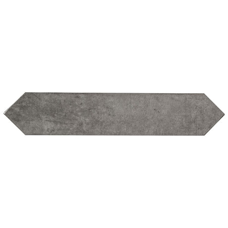 2.5" X 13" Renzo Storm Picket Glossy Dark Grey Ceramic Wall Tile (12.21SQ FT/CTN) - BUILDMYPLACE