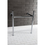 25" x 17" Imperial Stainless Steel Console Sink Legs - BUILDMYPLACE