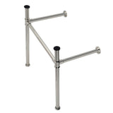 25" x 17" Imperial Stainless Steel Console Sink Legs - BUILDMYPLACE