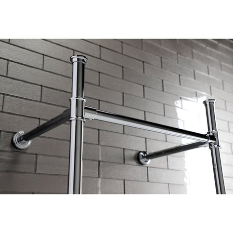 25" x 17" Imperial Stainless Steel Console Sink Legs - BUILDMYPLACE