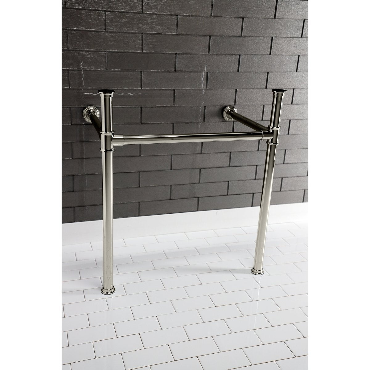 25" x 17" Imperial Stainless Steel Console Sink Legs - BUILDMYPLACE