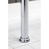 25" x 17" Imperial Stainless Steel Console Sink Legs - BUILDMYPLACE